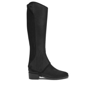 NWT Tory Burch Black Equestrian Riding Boots